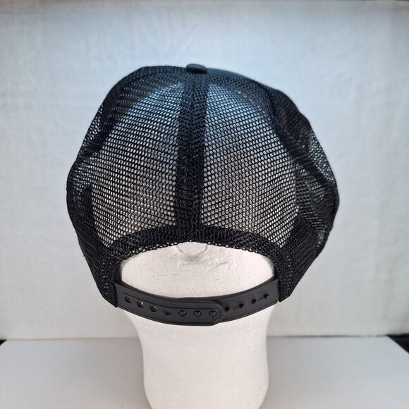 Vintage Funny Liquor Trucker Hat Cap Mesh Snapback Black "Don't Drink And Drive" - Picture 4 of 8